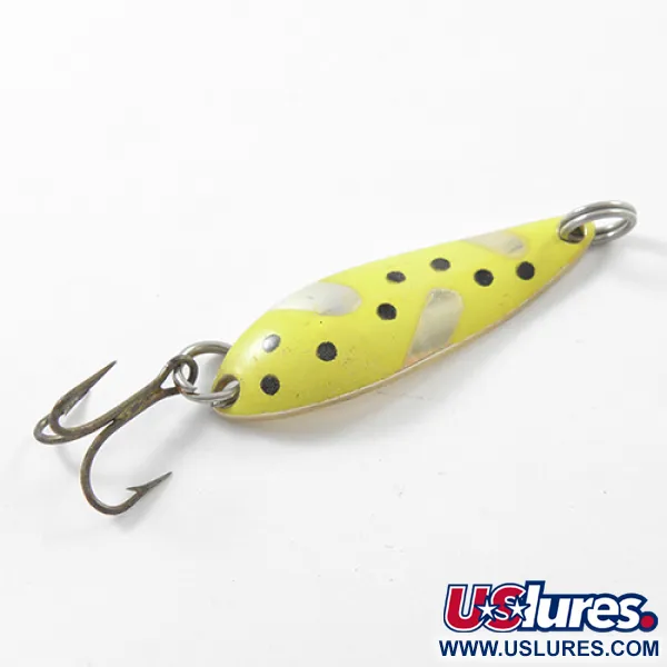 Acme Fiord Spoon Jr, жовтий/золото, 3,4 г, блесна коливалка (колебалка) #1821