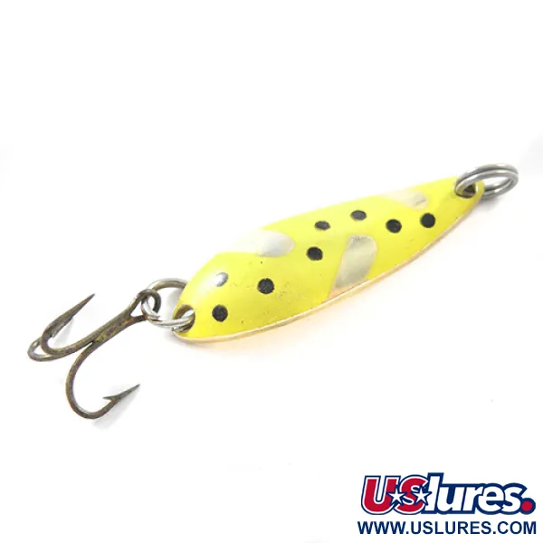 Acme Fiord Spoon Jr, жовтий/золото, 3,4 г, блесна коливалка (колебалка) #1821