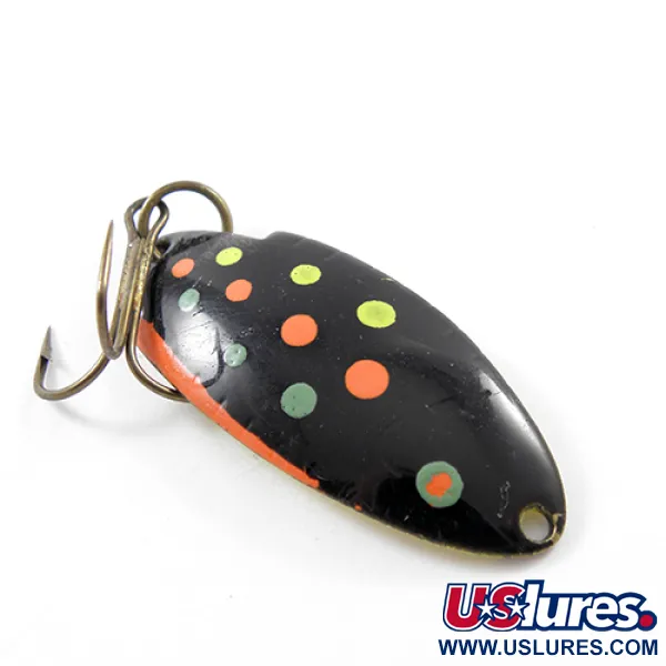  Thomas Buoyant, чорний/жовтий/червоний/зелений, 5 г, блесна коливалка (колебалка) #1823