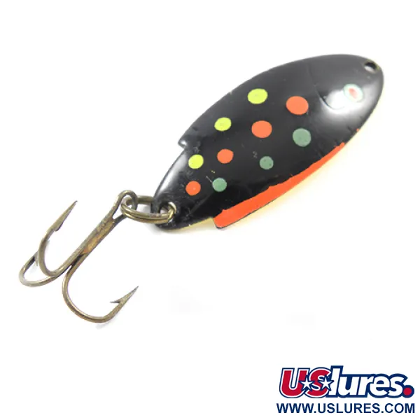  Thomas Buoyant, чорний/жовтий/червоний/зелений, 5 г, блесна коливалка (колебалка) #1823