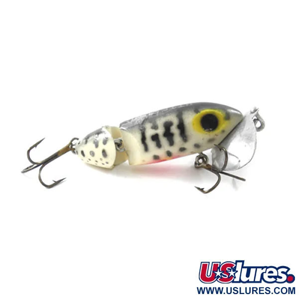  Fred Arbogast Jitterbug Jointed, Tiger, 10 г, воблер #1831