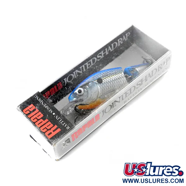 Rapala Jointed Shad Rap Rattlin 40, блакитний , 5 г, воблер #1832