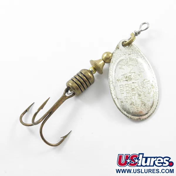 Mepps Aglia 2, срібло, 4,5 г, блесна коливалка (колебалка) #1841