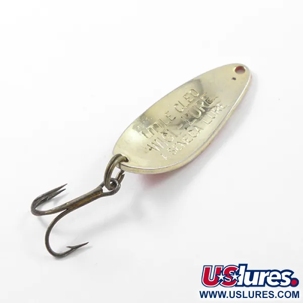 Seneca Little Cleo, червоний/золото, 7 г, блесна коливалка (колебалка) #1860