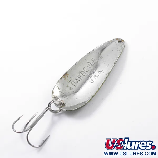 Eppinger Dardevle Imp, Frog/нікель, 11 г, блесна коливалка (колебалка) #1869