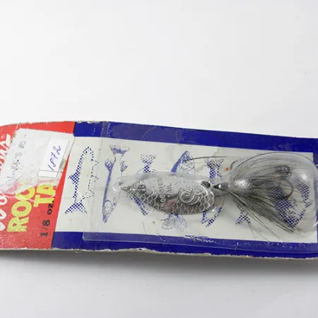 Yakima Bait Worden’s Original Rooster Tail, нікель/чорний/білий, 3,54 г, блешня оберталка (вертушка) #1872