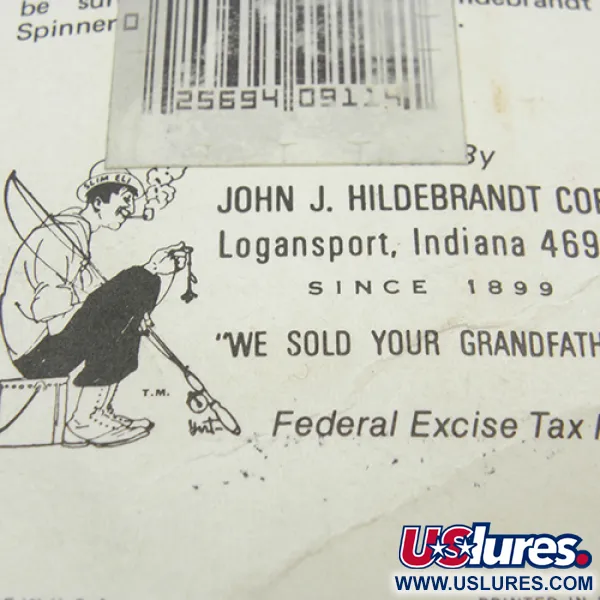 Hildebrandt Spinners Hildebrandt Colorado 2, золото, 1,4 г, блешня оберталка (вертушка) #1882