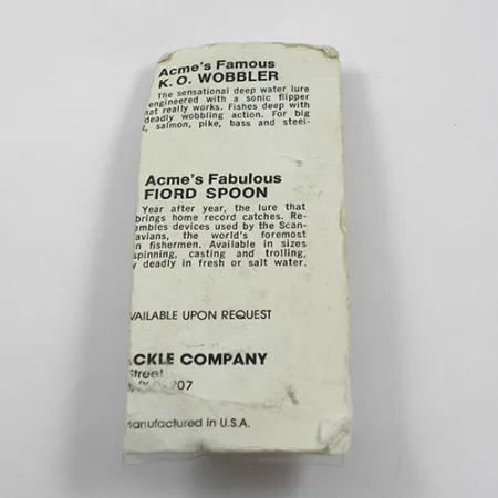 Acme Kastmaster, помаранчевий, 14 г, блесна коливалка (колебалка) #1886