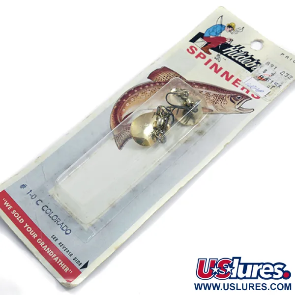Hildebrandt Spinners Hildebrandt Colorado 2, золото, 1,4 г, блешня оберталка (вертушка) #1888
