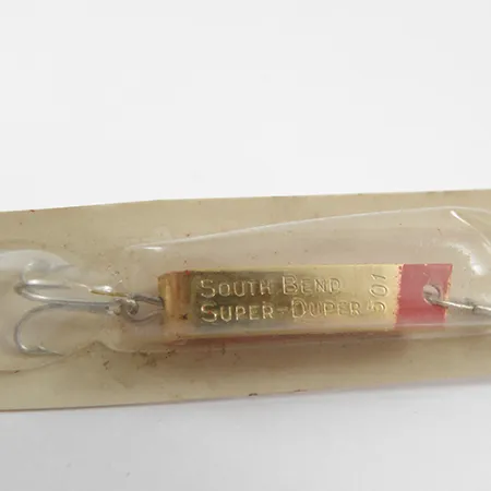 South Bend Super-Duper 501, золото/червоний, 2,3 г, блесна коливалка (колебалка) #1889