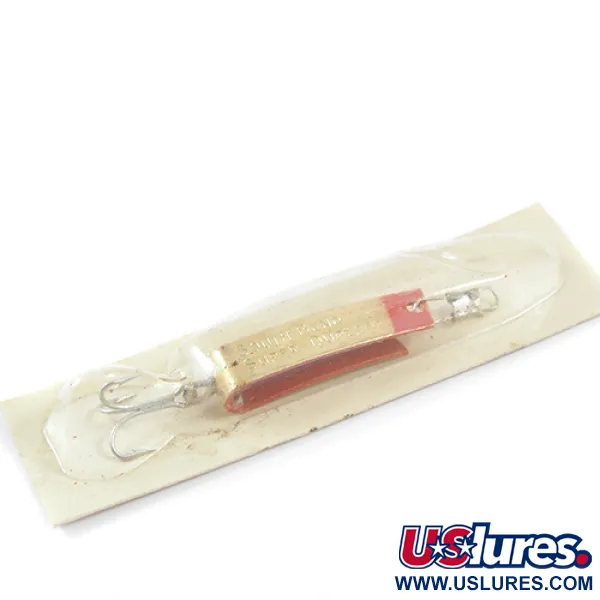 South Bend Super-Duper 501, золото/червоний, 2,3 г, блесна коливалка (колебалка) #1889