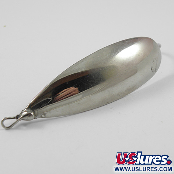  Незачіпляйка Johnson Silver Minnow, срібло (покриття справжнім сріблом), 21 г, блесна коливалка (колебалка) #1924