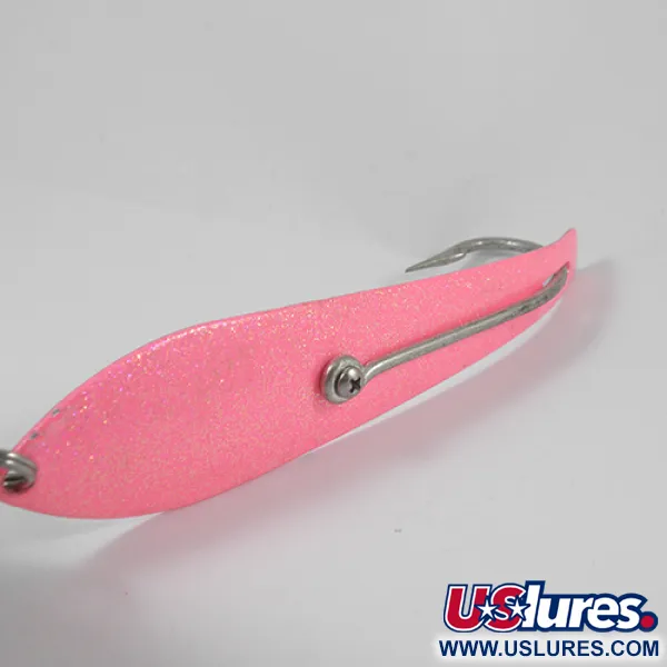 Pro King Незачіпляйка King Spoon, срібло/рожевий, 34 г, блесна коливалка (колебалка) #1931