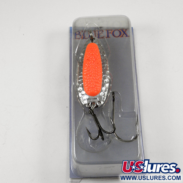  Blue Fox Pixee, нікель/яскравий помаранчевий, 14 г, блесна коливалка (колебалка) #1936