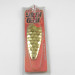 Worth Red King Spoon, Карбована латунь, 17 г, блесна коливалка (колебалка) #1941
