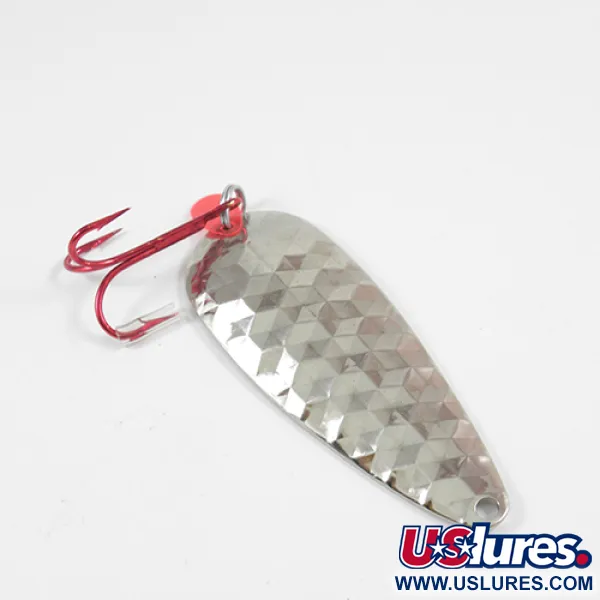 Worth Red King Spoon, карбований нікель, 17 г, блесна коливалка (колебалка) #1942