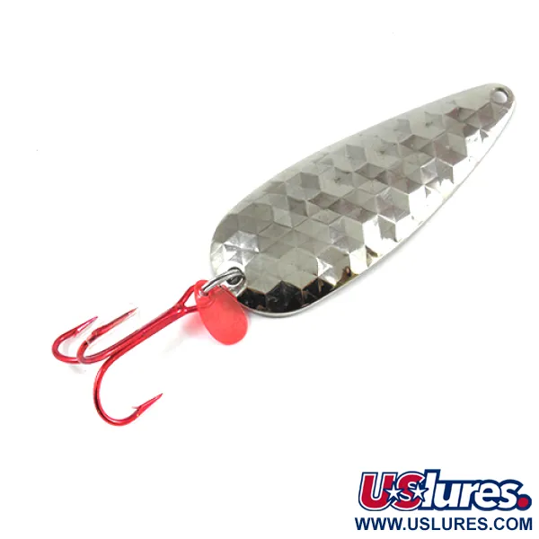 Worth Red King Spoon, карбований нікель, 17 г, блесна коливалка (колебалка) #1942