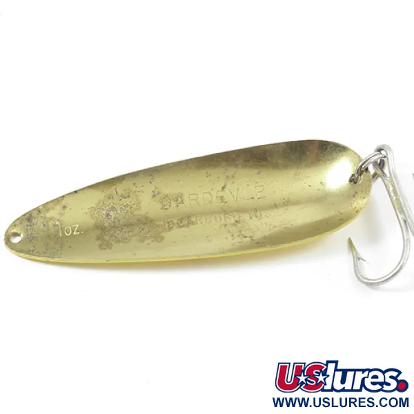 Eppinger Dardevle, Five of diamonds (червоний/жовтий/латунь), 28 г, блесна коливалка (колебалка) #1950