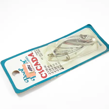 Reef Runner Cicada, нікель, 21 г, блесна коливалка (колебалка) #1971