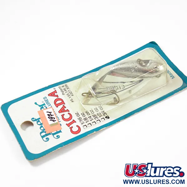 Reef Runner Cicada, нікель, 21 г, блесна коливалка (колебалка) #1971