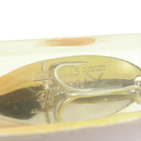 Luhr Jensen Lil' Kroc (Krocodile Stubby), нікель/червоний, 21 г, блесна коливалка (колебалка) #1977