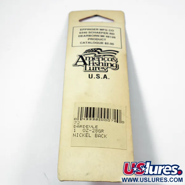 Eppinger Dardevle, неоновий зелений/жовтий, 28 г, блесна коливалка (колебалка) #1980