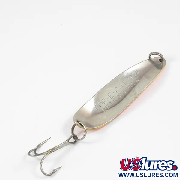 Eppinger Dardevle Cop-E-Cat 7400, жовтий/помаранчевий/нікель, 14 г, блесна коливалка (колебалка) #1982