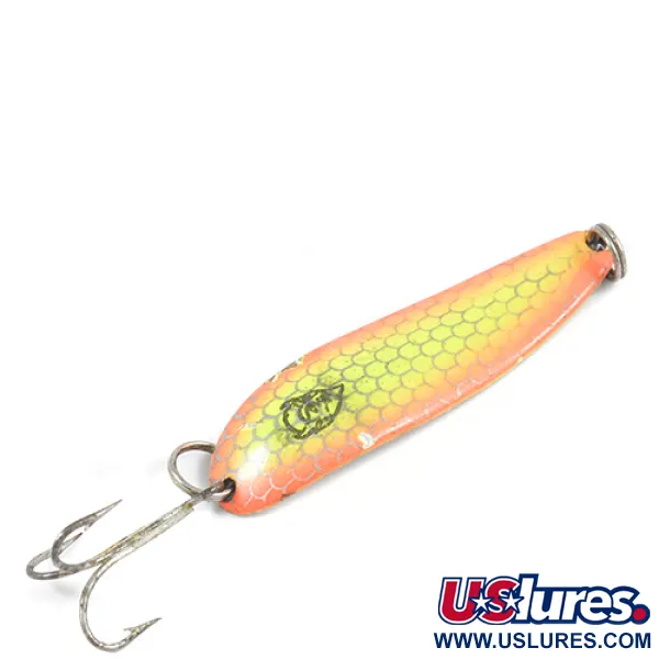 Eppinger Dardevle Cop-E-Cat 7400, жовтий/помаранчевий/нікель, 14 г, блесна коливалка (колебалка) #1982