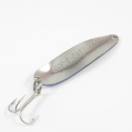 Eppinger Dardevle Cop-E-Cat 7400, нікель/синій, 14 г, блесна коливалка (колебалка) #1992