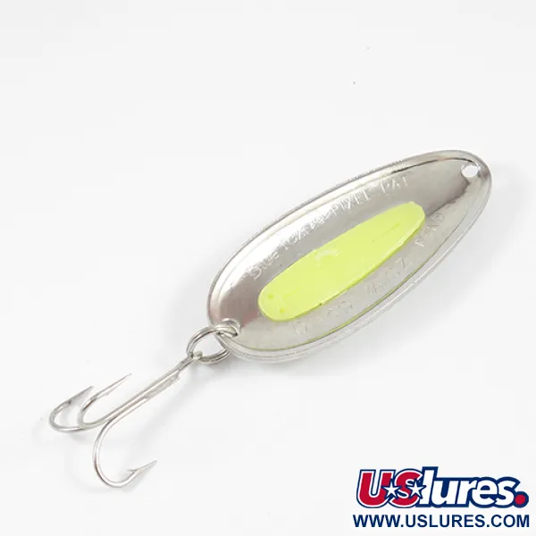  Blue Fox Pixee, карбований нікель/жовтий, 24 г, блесна коливалка (колебалка) #1986