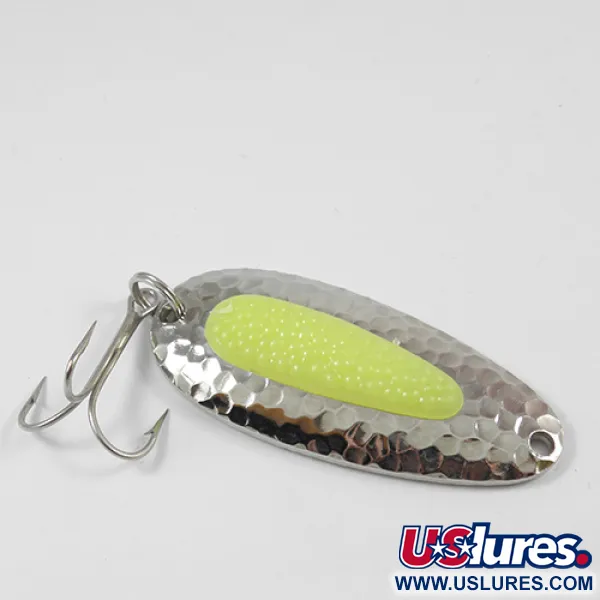  Blue Fox Pixee, карбований нікель/жовтий, 24 г, блесна коливалка (колебалка) #1986