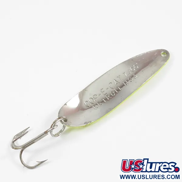 Eppinger Dardevle Cop-E-Cat 7400, Five of Diamonds (жовтий/червоний/нікель), 14 г, блесна коливалка (колебалка) #1988