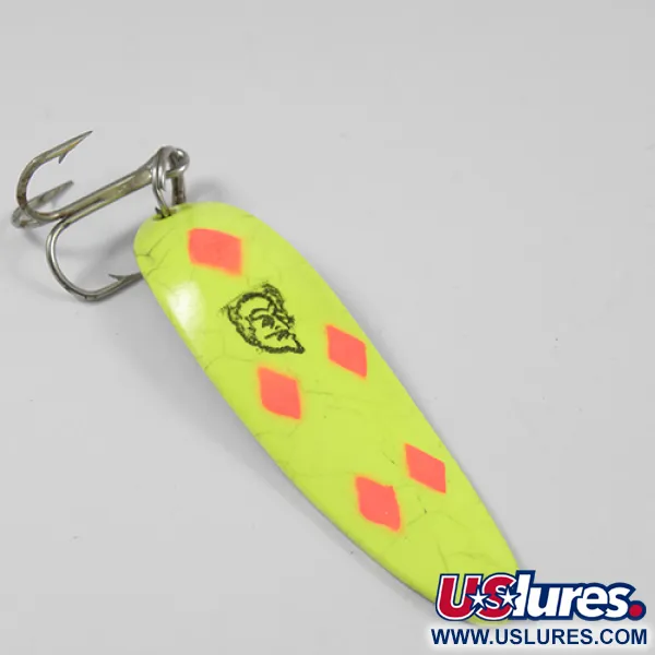 Eppinger Dardevle Cop-E-Cat 7400, Five of Diamonds (жовтий/червоний/нікель), 14 г, блесна коливалка (колебалка) #1988