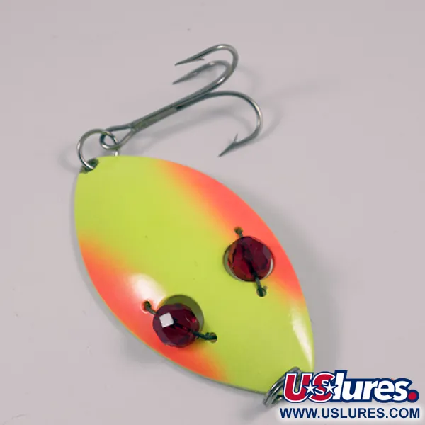 Eppinger Red Eye Wiggler, жовтий/помаранчевий/нікель, 25 г, блесна коливалка (колебалка) #1990