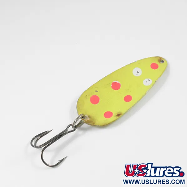 Eppinger Dardevle Dardevlet, неоновий жовтий/червоний, 21 г, блесна коливалка (колебалка) #2014