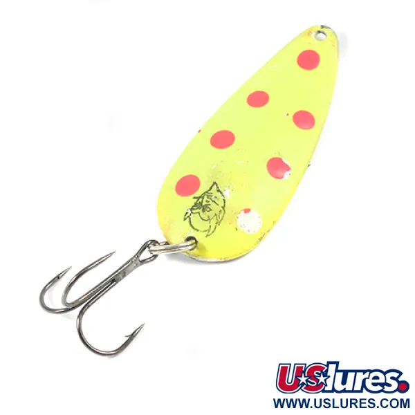 Eppinger Dardevle Dardevlet, неоновий жовтий/червоний, 21 г, блесна коливалка (колебалка) #2014