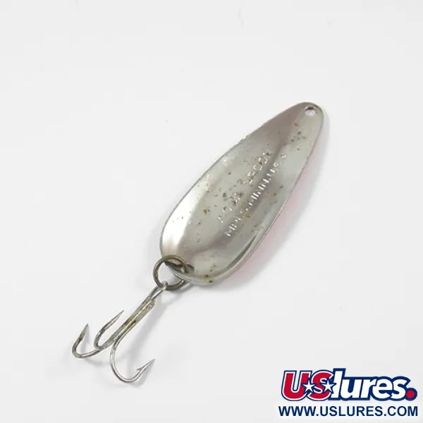 Nebco Aqua Spoon, червоний/білий/нікель, 9 г, блесна коливалка (колебалка) #2019