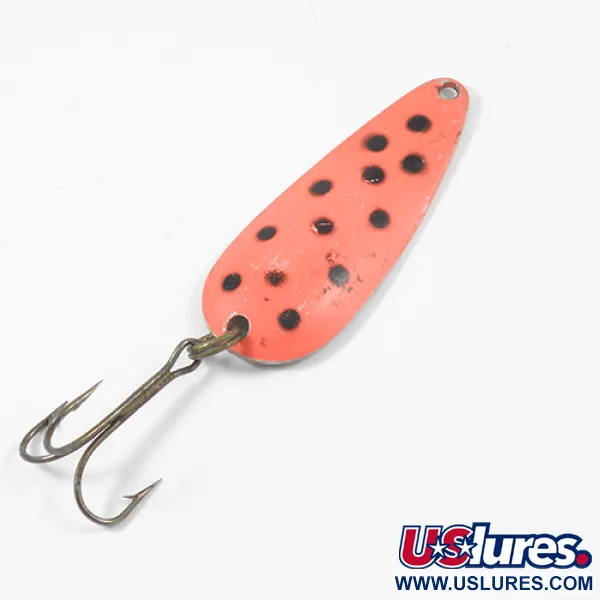 Nebco Aqua Spoon, червоний/чорний/нікель, 9 г, блесна коливалка (колебалка) #2021