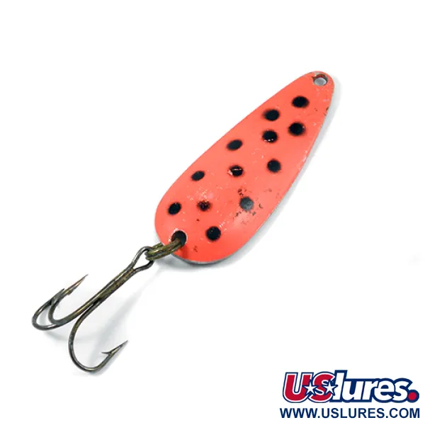 Nebco Aqua Spoon, червоний/чорний/нікель, 9 г, блесна коливалка (колебалка) #2021