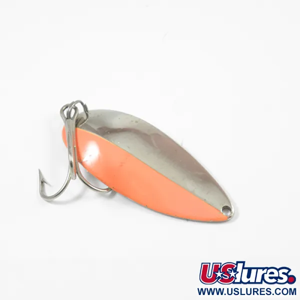 Seneca Little Cleo (Hula Girl), нікель/помаранчевий, 21 г, блесна коливалка (колебалка) #2027