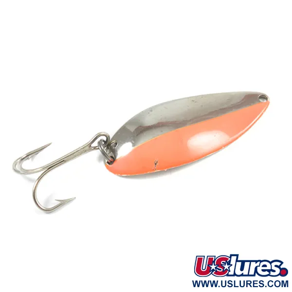 Seneca Little Cleo (Hula Girl), нікель/помаранчевий, 21 г, блесна коливалка (колебалка) #2027