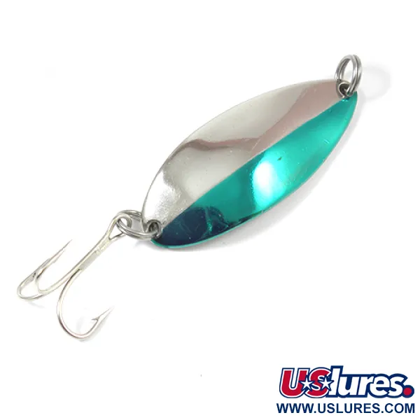 Seneca Little Cleo (Hula Girl), нікель/зелений, 18 г, блесна коливалка (колебалка) #2029