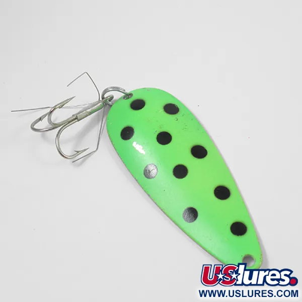 Worth Chippewa, зелений/чорний/нікель, 14 г, блесна коливалка (колебалка) #2035