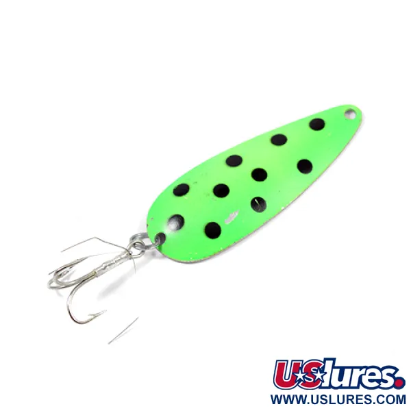 Worth Chippewa, зелений/чорний/нікель, 14 г, блесна коливалка (колебалка) #2035