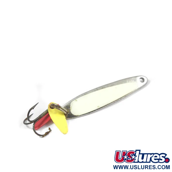  Bay de Noc Swedish Pimple, нікель, 5 г, блесна коливалка (колебалка) #2038