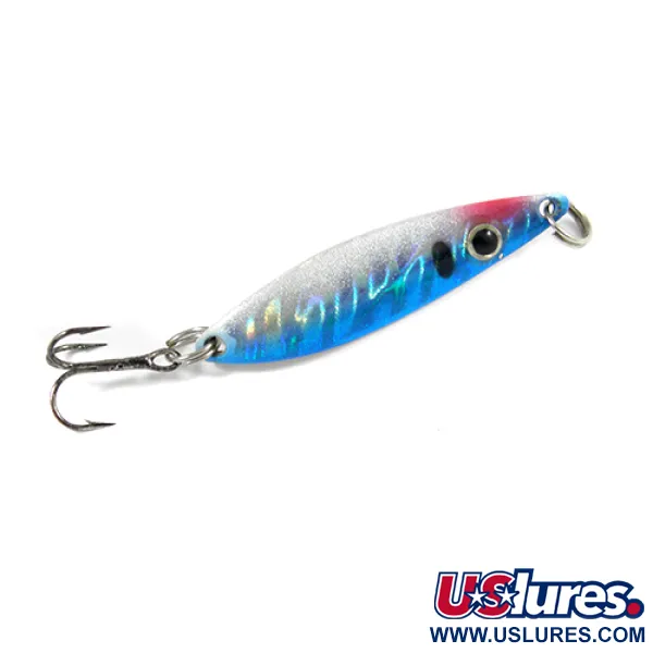  Blue Fox Rattle Flash Jiggin' Spoon, райдужний, 2 г, блесна коливалка (колебалка) #2058