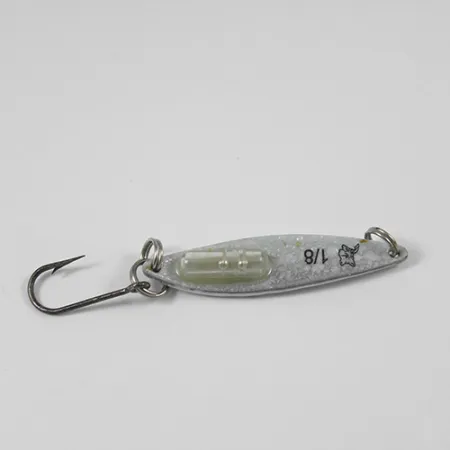 Blue Fox Rattle Flash Jiggin' Spoon, Сніжний перламутр, 4 г, блесна коливалка (колебалка) #2059