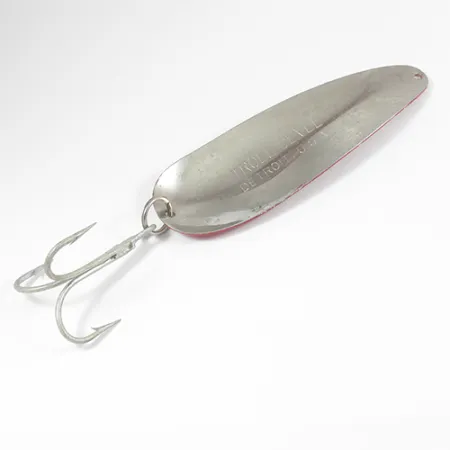 Eppinger Dardevle Trolldevle, червоний/білий/нікель, 40 г, блесна коливалка (колебалка) #2060