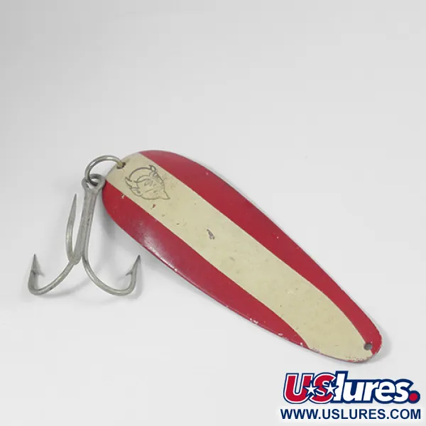 Eppinger Dardevle Trolldevle, червоний/білий/нікель, 40 г, блесна коливалка (колебалка) #2060