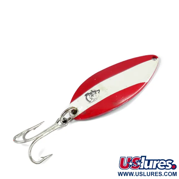 Eppinger Dardevle Devle-Dog 5500, червоний/білий/нікель, 21 г, блесна коливалка (колебалка) #2063